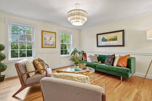 Chandelier, Interior, Living room, Wood Texture Flooring