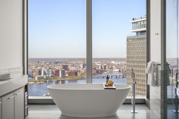 Bathroom, Free Standing Baths, Interior, Marble, Water