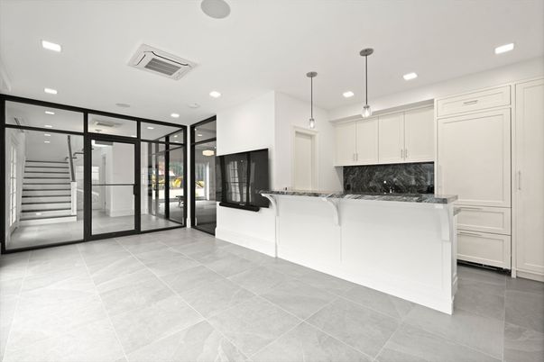 Interior, Kitchen, Pendant Lights, Recessed Lighting