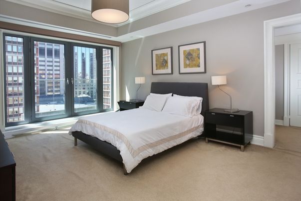 Bedroom, Interior, Pendant Lights