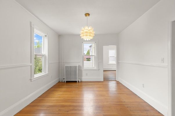 Chandelier, Empty room, Interior, Wood Texture Flooring