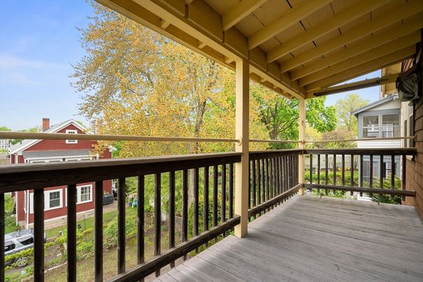 Exterior, Wood Texture Flooring