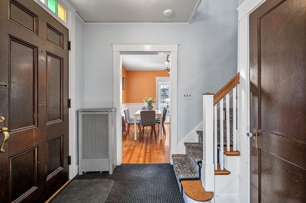 Dining room, Interior, Wood Texture Flooring
