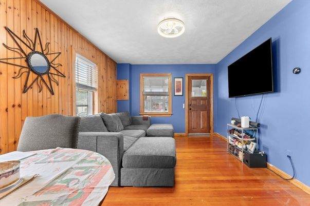 Interior, Living room, Wood Texture Flooring, Wooden Walls