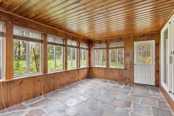 Interior, Sun Room, Wooden Ceilings, Wooden Walls