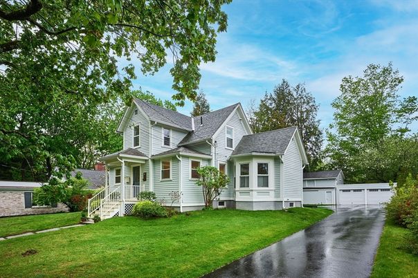 Detached Garage, Exterior, Facade, Cape Cod