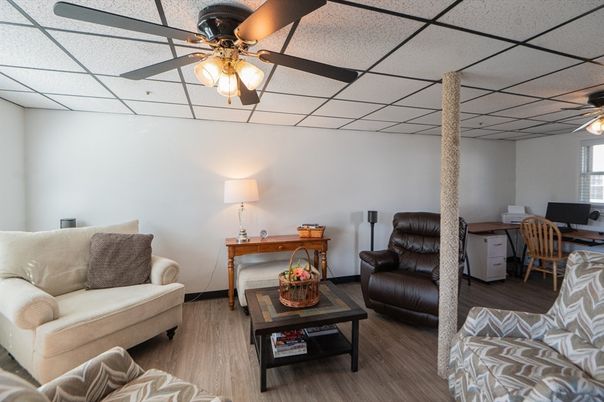 Home Office, Interior, Wood Texture Flooring