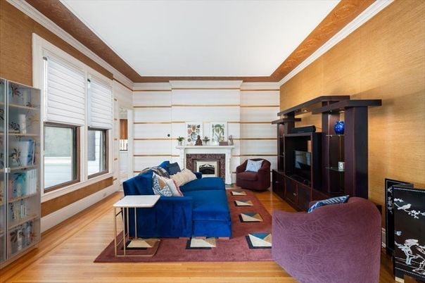 Fireplace, Interior, Living room, Wood Texture Flooring