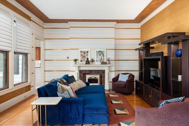 Fireplace, Interior, Living room, Wood Texture Flooring