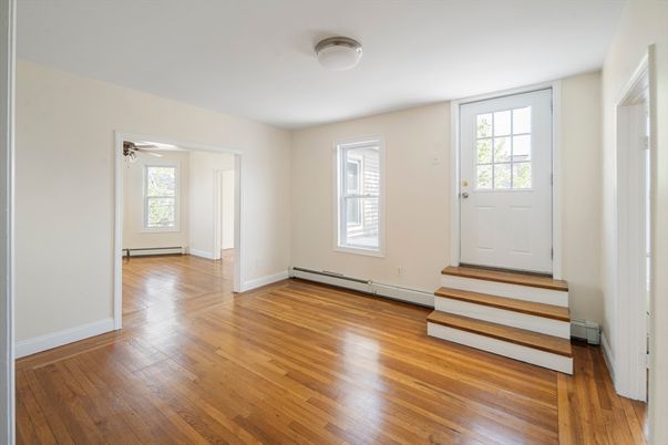 Empty room, Interior, Wood Texture Flooring