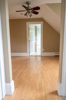 Empty room, Interior, Wood Texture Flooring