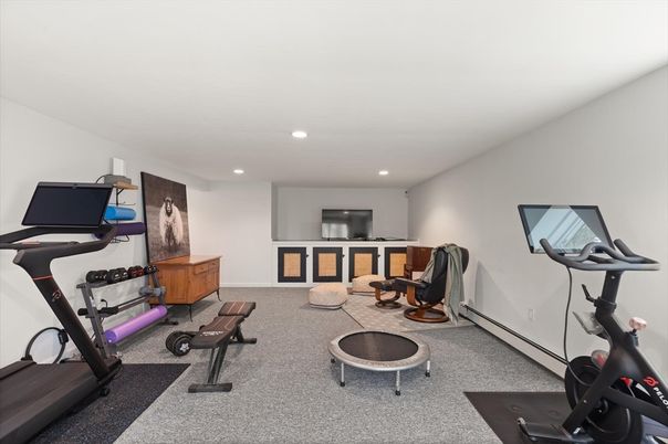 Fitness Equipment, Interior, Recessed Lighting