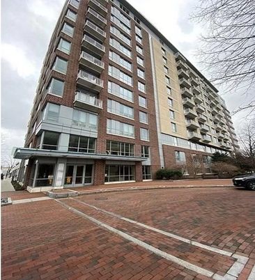 Exterior, Facade, Brick Facade, Condo Building