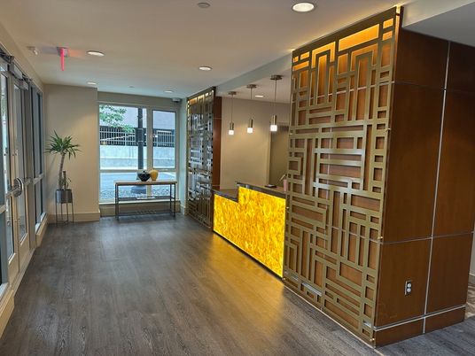 Interior, Pendant Lights, Recessed Lighting, Wood Texture Flooring