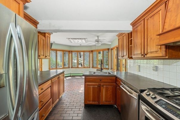 Interior, Kitchen, Stainless Steel Appliances