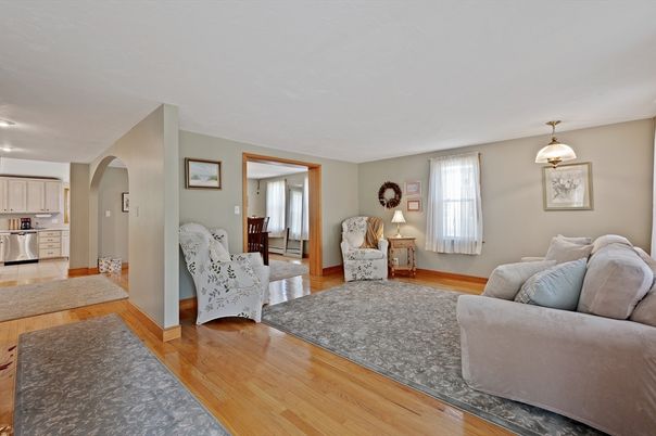 Interior, Kitchen, Living room, Wood Texture Flooring