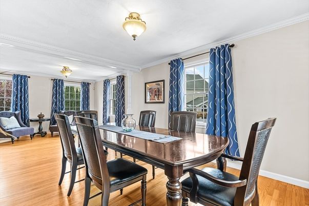 Dining room, Interior, Wood Texture Flooring