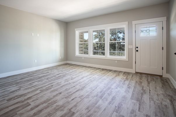 Empty room, Interior, Wood Texture Flooring