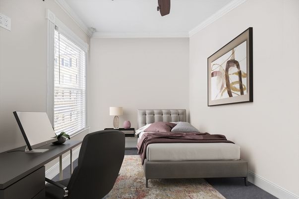 Bedroom, Home Office, Interior