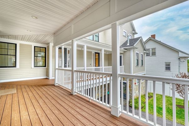Exterior, Wood Texture Flooring