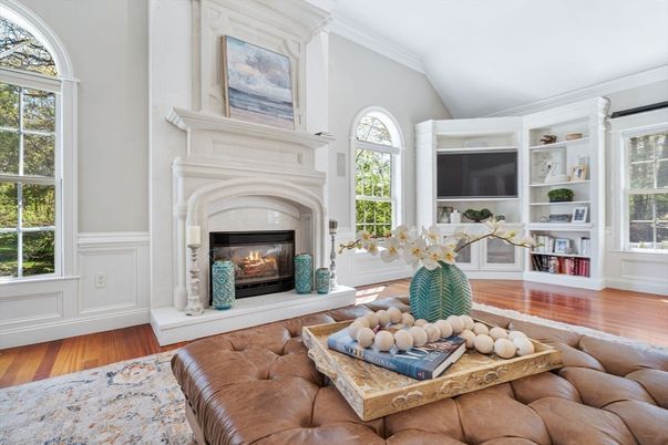 Fireplace, Interior, Living room, Wood Texture Flooring