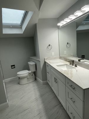 Bathroom, Dual Sink Vanities, Interior, Marble