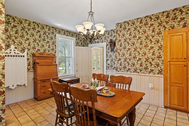 Chandelier, Dining room, Interior
