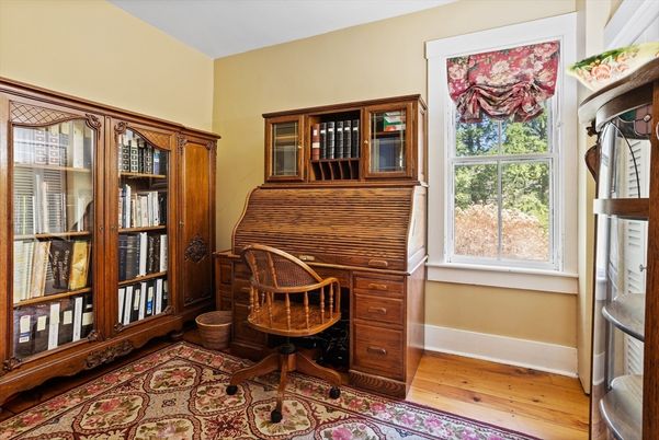 Home Office, Interior, Wood Texture Flooring