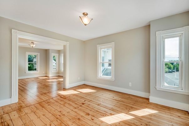 Empty room, Interior, Wood Texture Flooring