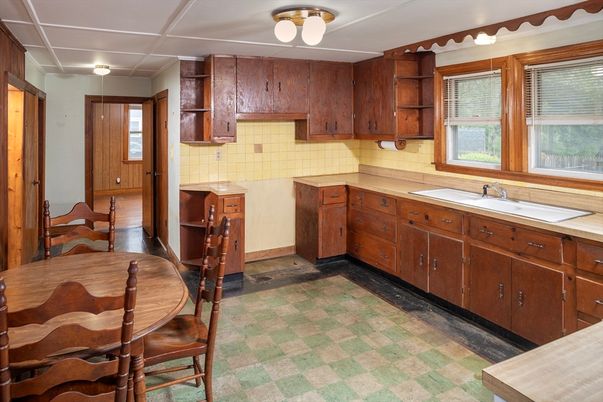 Dining room, Interior, Kitchen