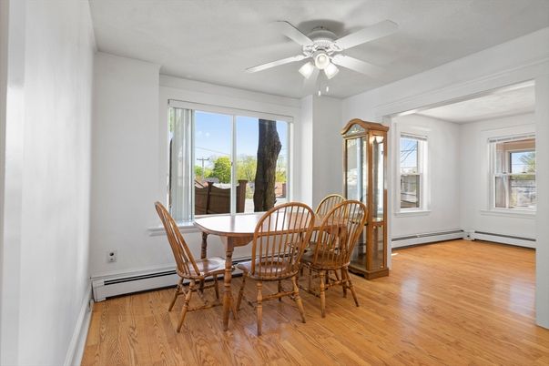Dining room, Interior, Wood Texture Flooring