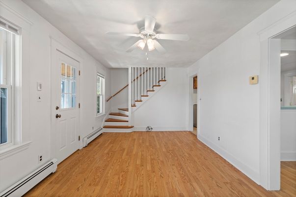 Empty room, Interior, Wood Texture Flooring