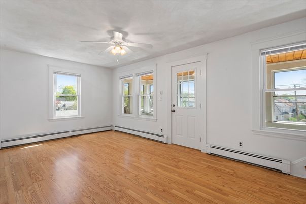 Empty room, Interior, Wood Texture Flooring