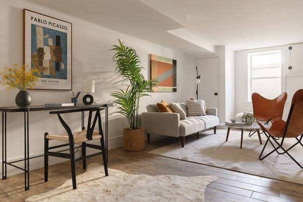 Home Office, Interior, Wood Texture Flooring