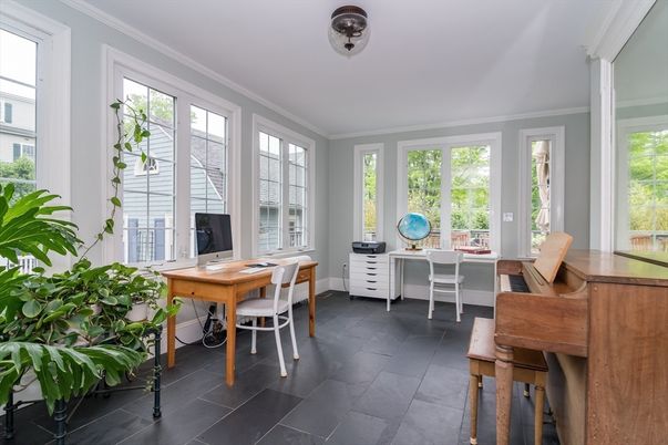 Home Office, Interior, Piano