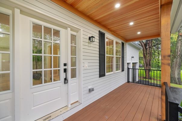 Exterior, Wood Texture Flooring
