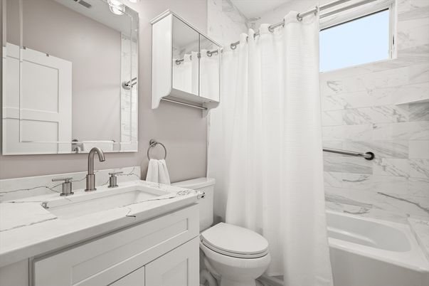 Bathroom, Interior, Marble Walls