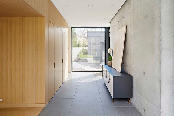 Interior, Recessed Lighting, Wooden Walls