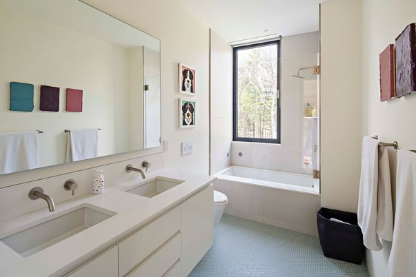 Bathroom, Dual Sink Vanities, Interior