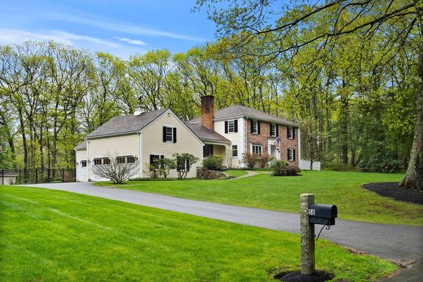 Attached, Backyard, Exterior, Facade, Brick Facade, French Provincial