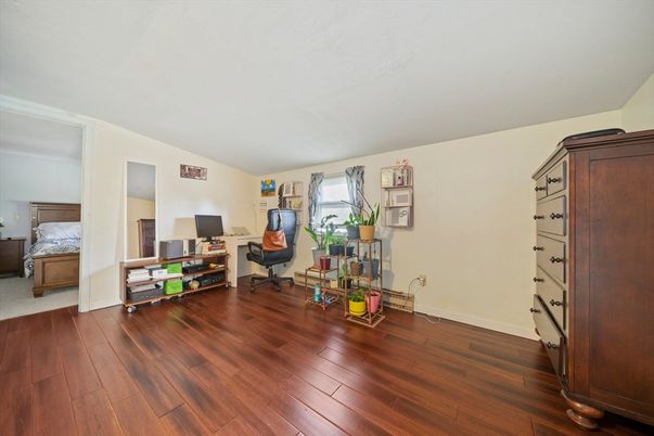 Bedroom, Home Office, Interior, Wood Texture Flooring