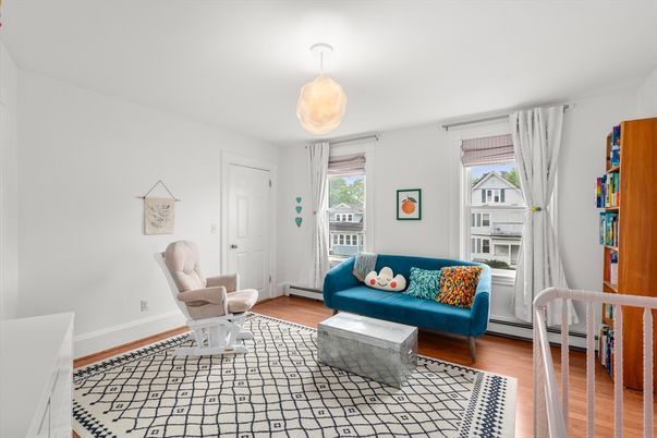 Interior, Living room, Pendant Lights, Wood Texture Flooring
