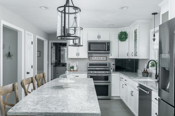 Interior, Kitchen, Recessed Lighting, Stainless Steel Appliances