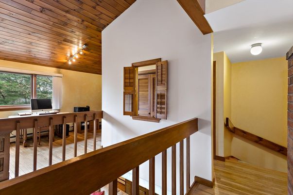 Home Office, Interior, Wooden Ceilings, Wood Texture Flooring