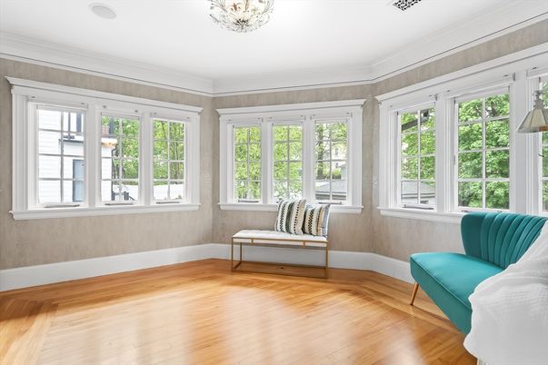 Interior, Sun Room, Wood Texture Flooring