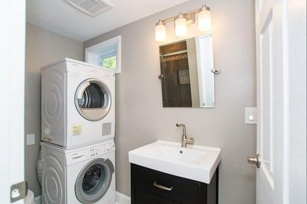 Bathroom, Interior, Utility Closets, Washer