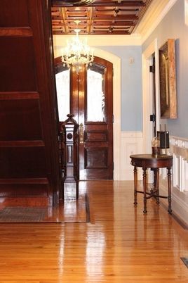 Chandelier, Interior, Wooden Beams, Wooden Ceilings, Wood Texture Flooring