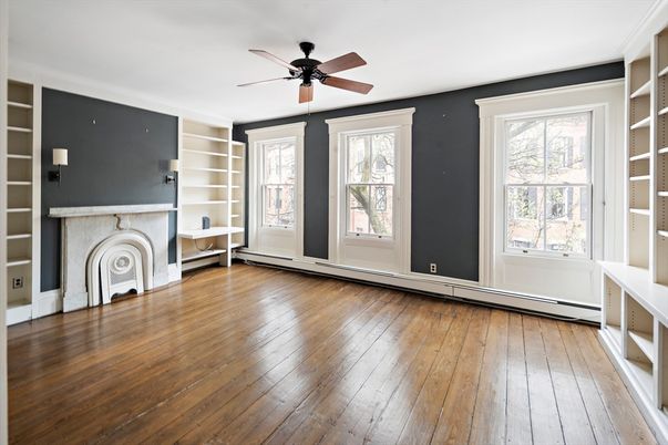 Empty room, Interior, Wood Texture Flooring