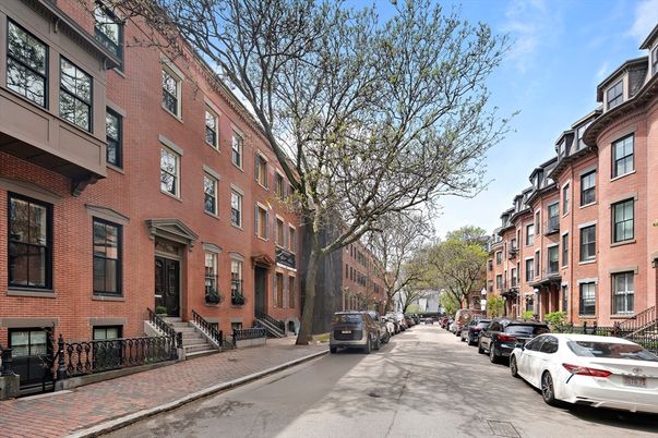 Exterior, Facade, Brick Facade, Condo Building