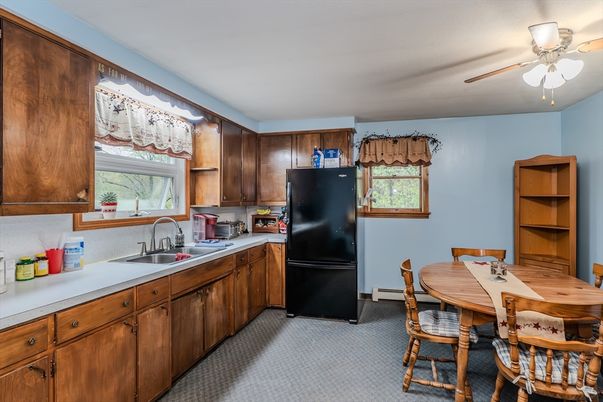 Dining room, Interior, Kitchen